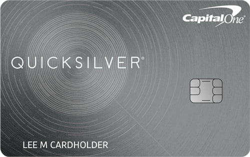 Best for No Annual Fee: Capital One® Quicksilver® Cash Rewards Credit Card